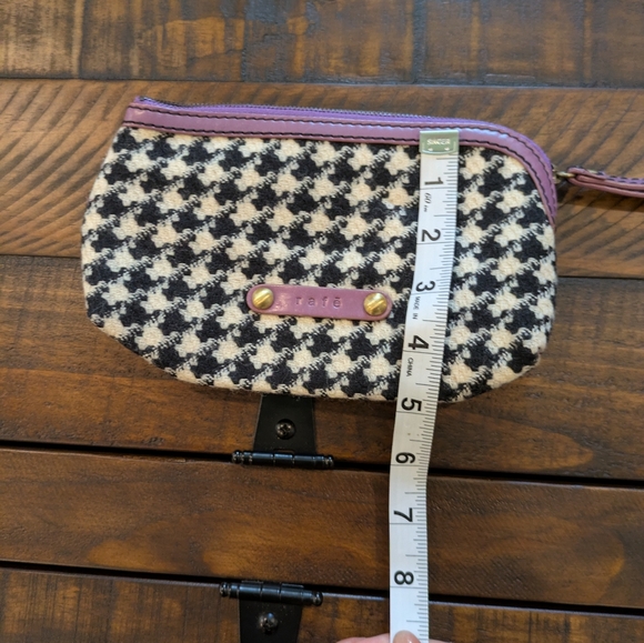 NWOT Rafe New York Houndstooth Wristlet - Picture 5 of 9